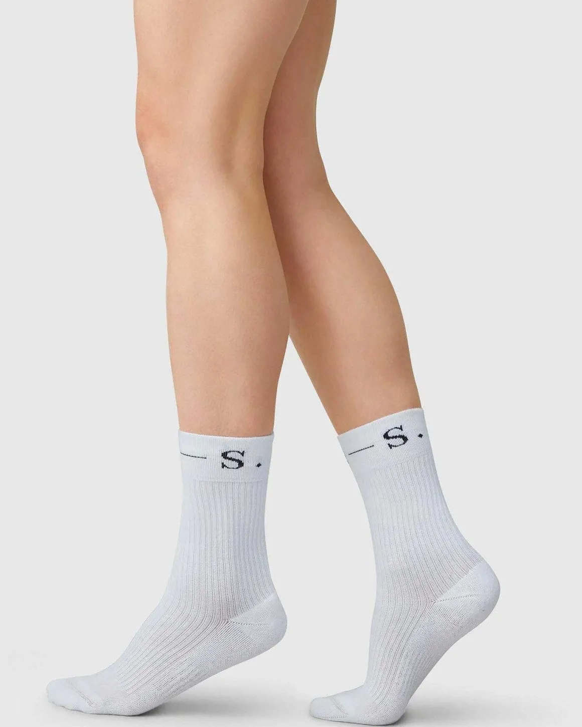 Swedish Stockings Socks Bella White