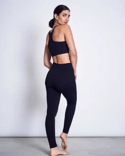 Swedish Stockings Tyra Rib Leggings Black