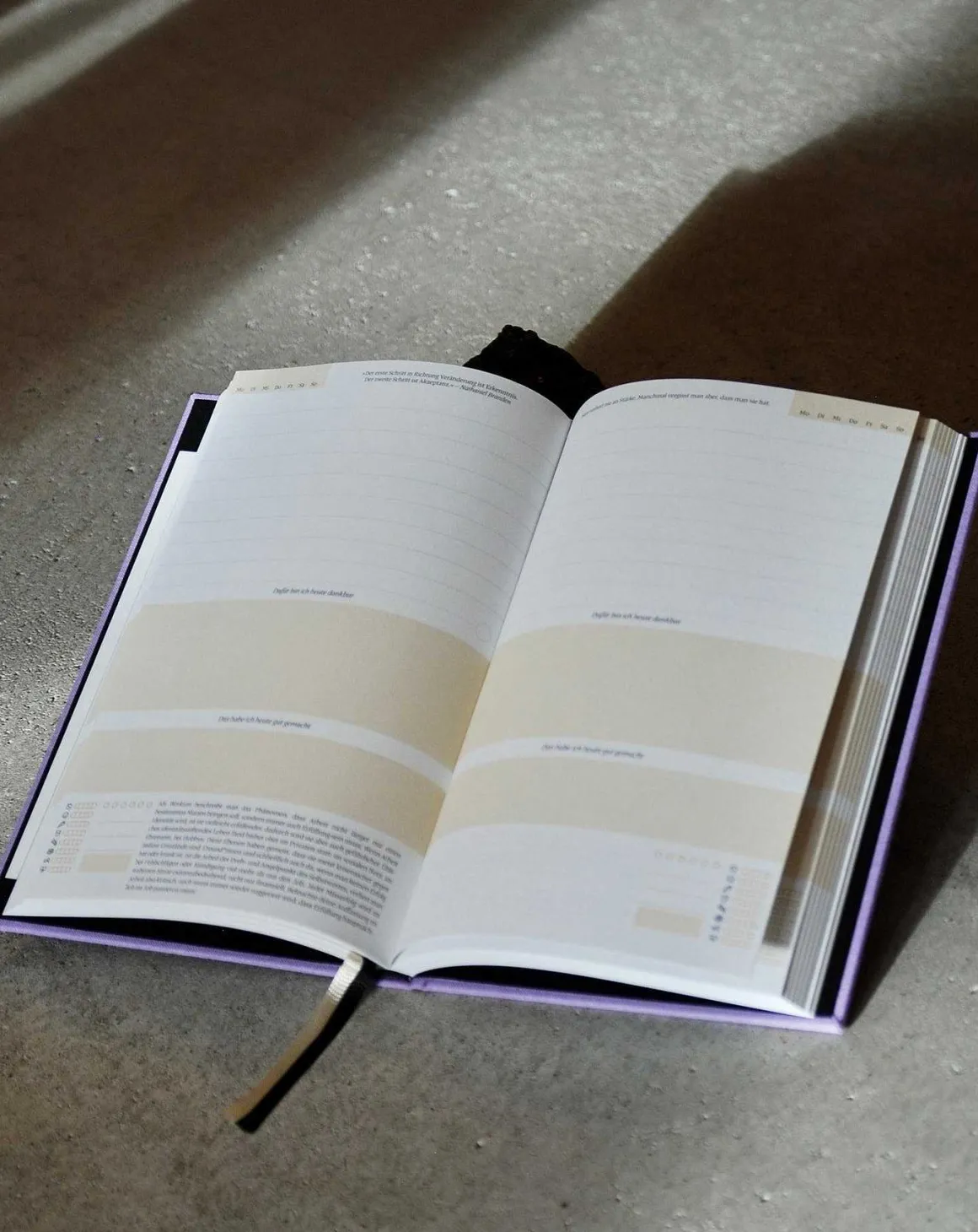 Tagebuch Ein Guter Tag Lavender