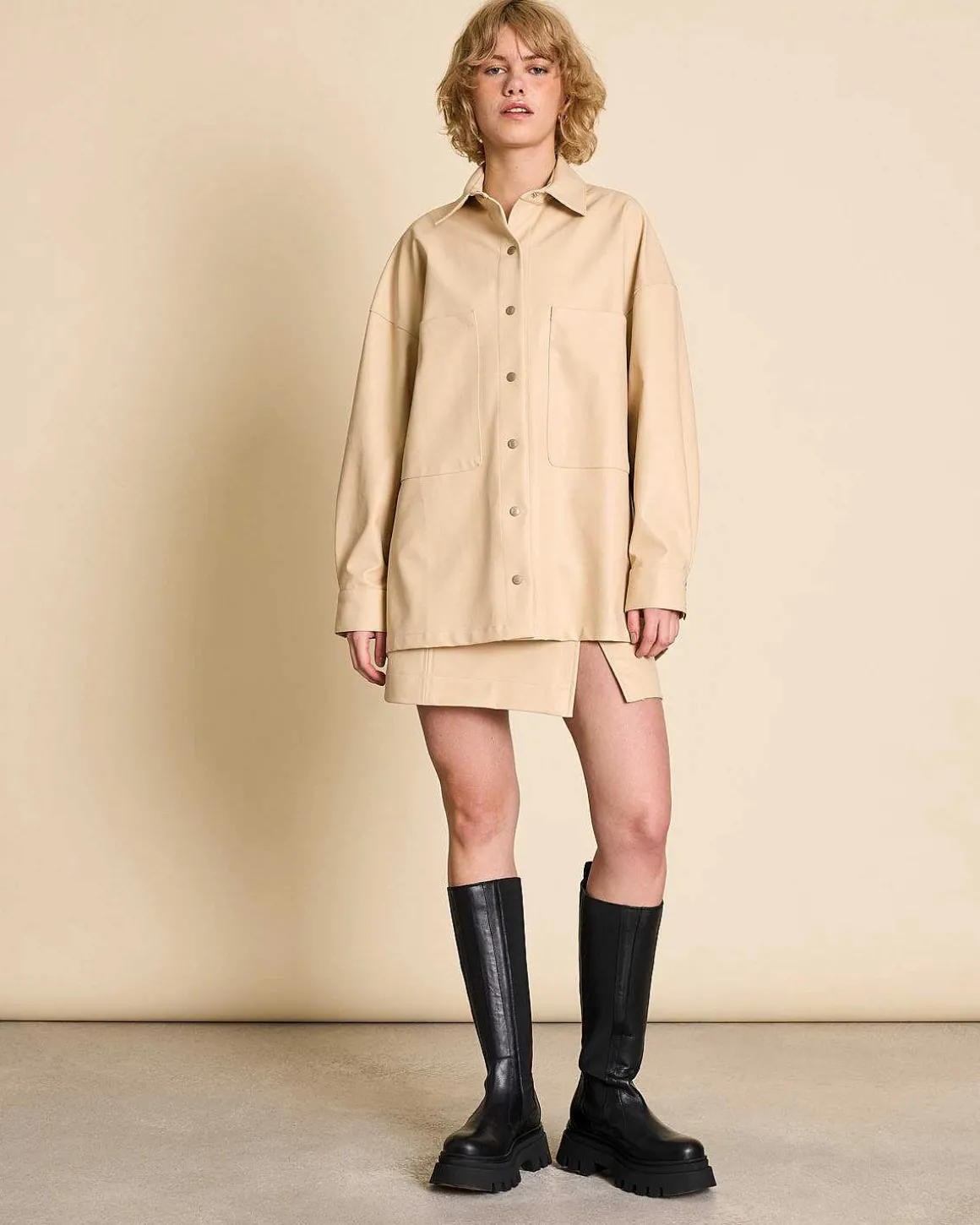 The Vegan Coated Jacket Butter