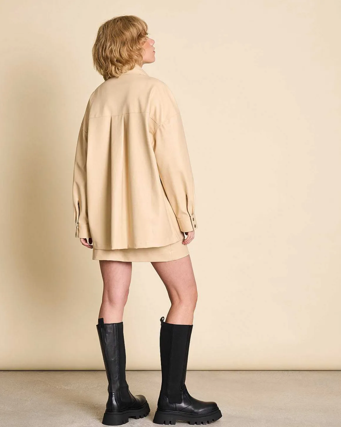 The Vegan Coated Jacket Butter