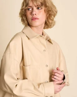 The Vegan Coated Jacket Butter