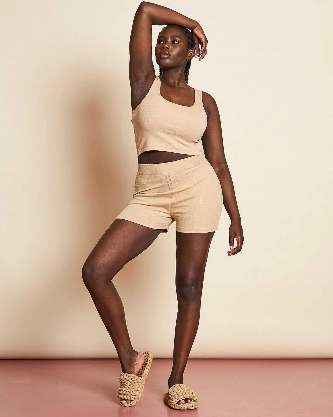 Tight Shorts Hekla Stone