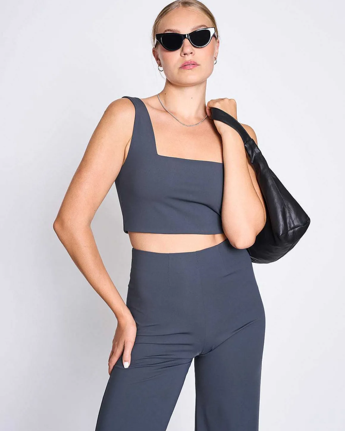 Top Cancun Solid Grey