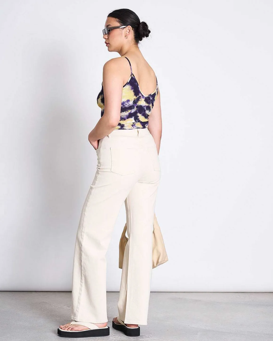 Top Matilda Enigma Print Gots