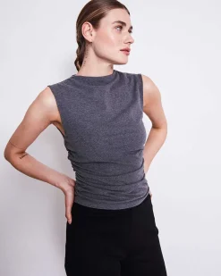 Top Rafo Dark Grey Gots