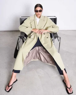 Trenchcoat Tore Pistachio