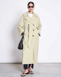 Trenchcoat Tore Pistachio