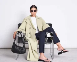 Trenchcoat Tore Pistachio