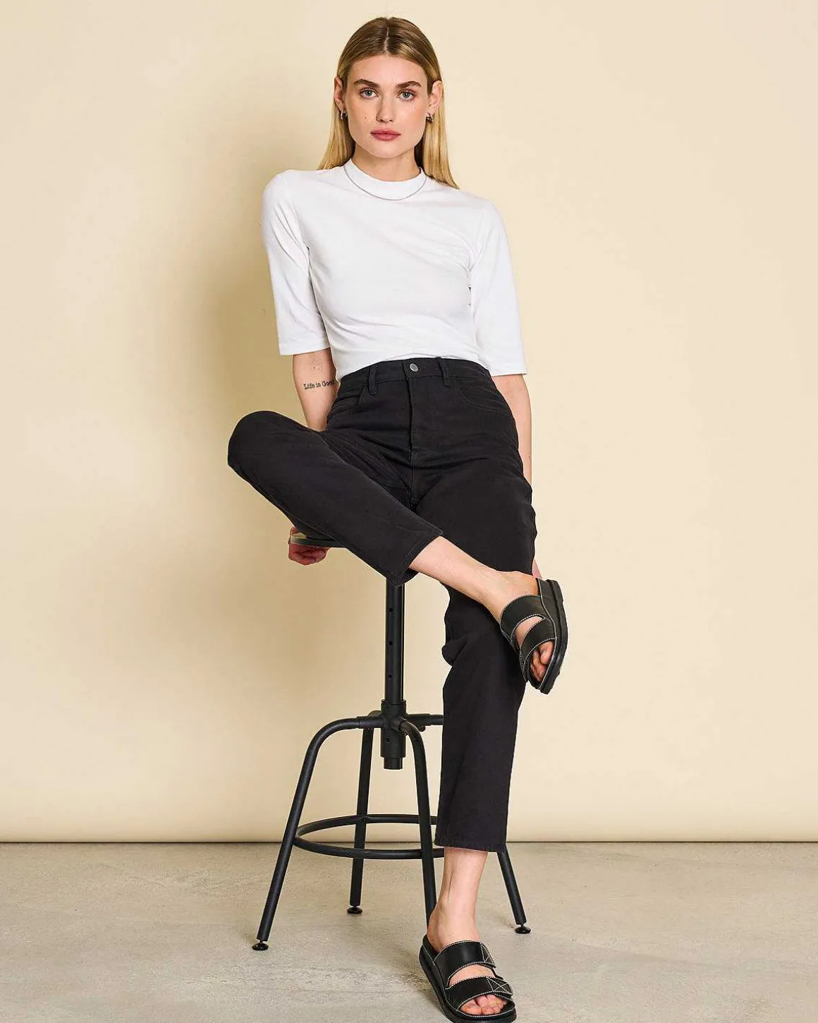 T-Shirt Nina White Gots