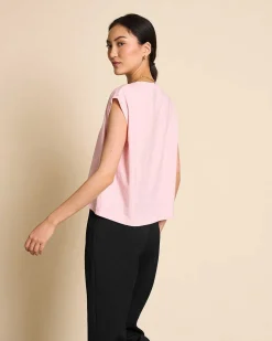 T-Shirt Ovar Faded Pink