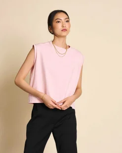 T-Shirt Ovar Faded Pink