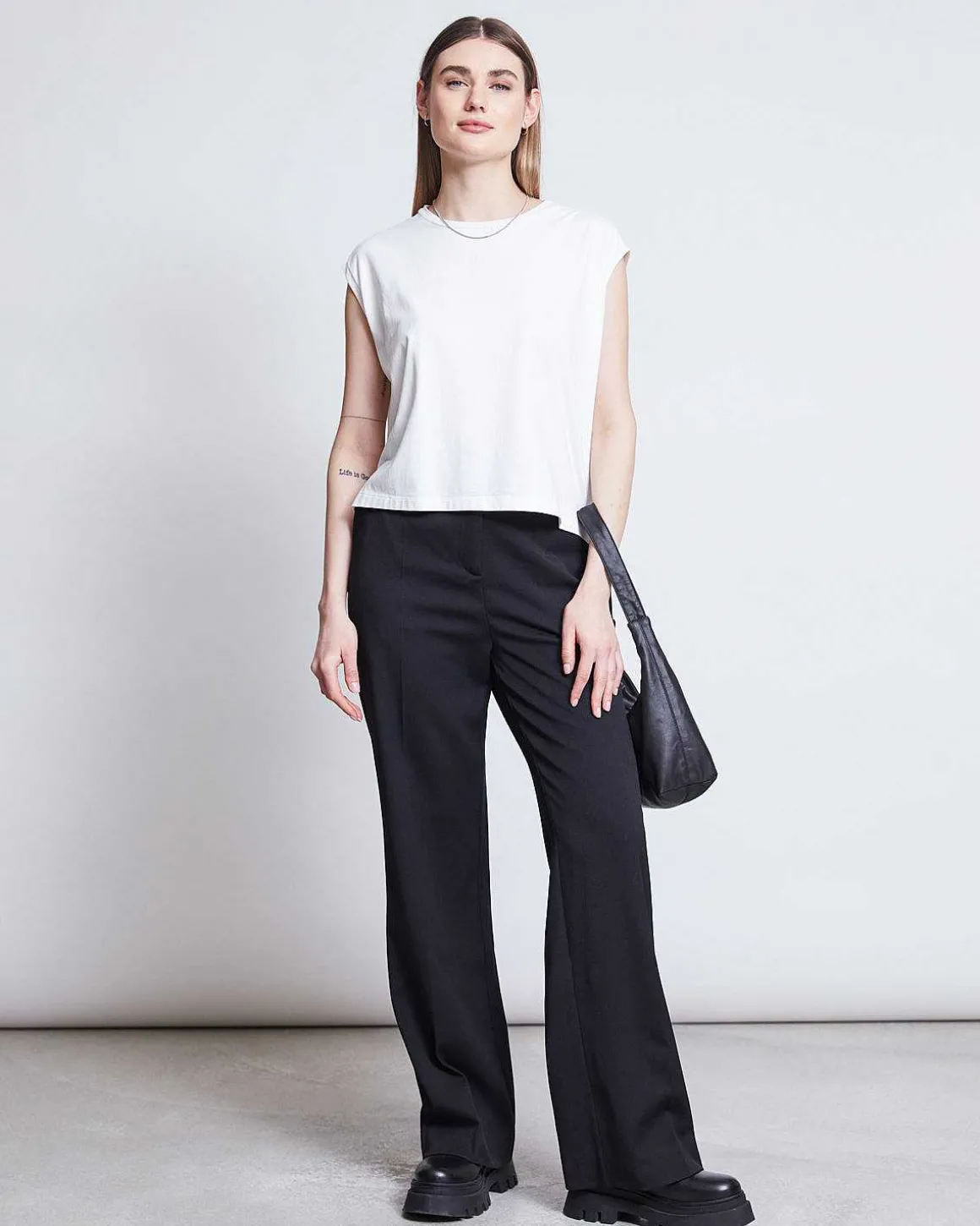 T-Shirt Ovar White Gots