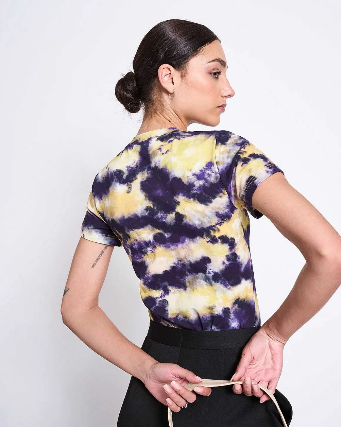 T-Shirt Palooma Enigma Print Gots