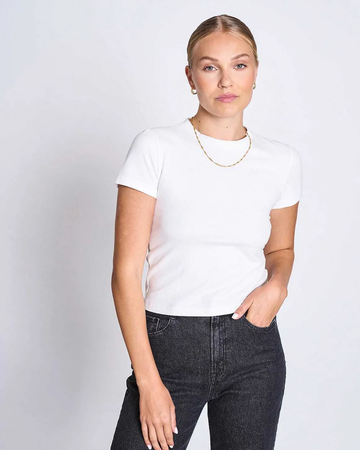 T-Shirt Palooma White Gots