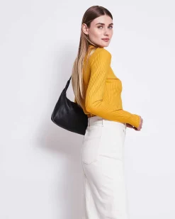 Turtleneck Mio Rib Mustard