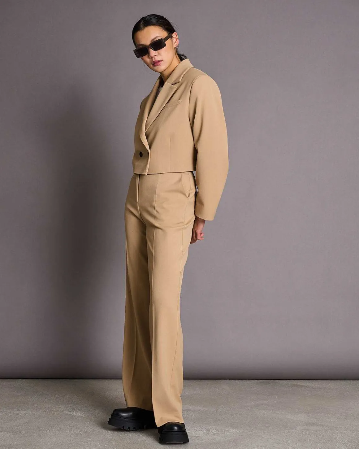 Wide Pants Coralia Camel