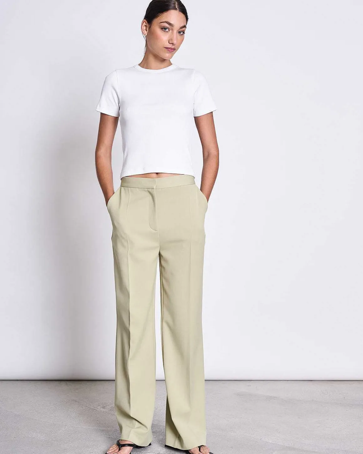 Wide Pants Coralia Pistachio