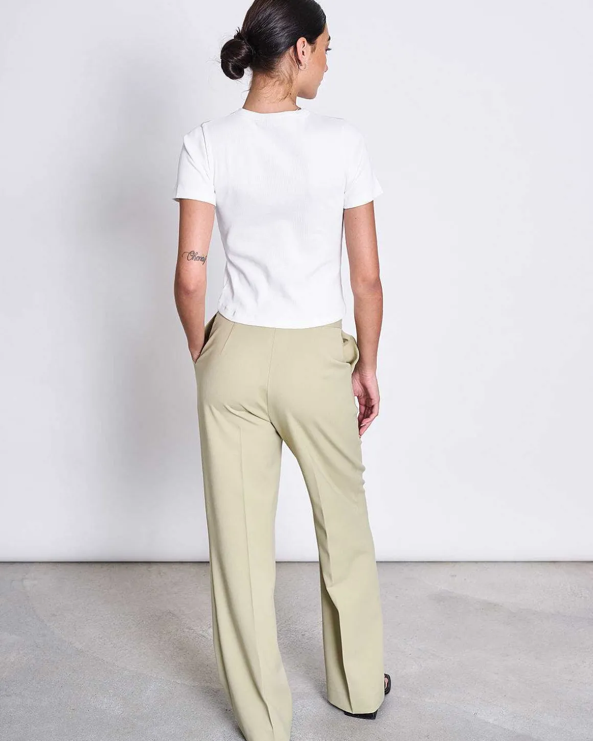 Wide Pants Coralia Pistachio