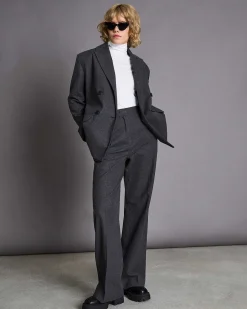 Wide Pants Coralio Dark Grey