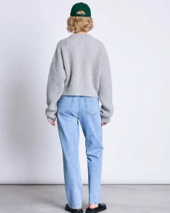 Wooly Cardigan Beni Light Grey