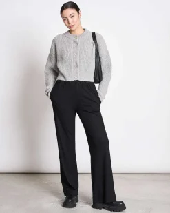 Wooly Cardigan Beni Light Grey