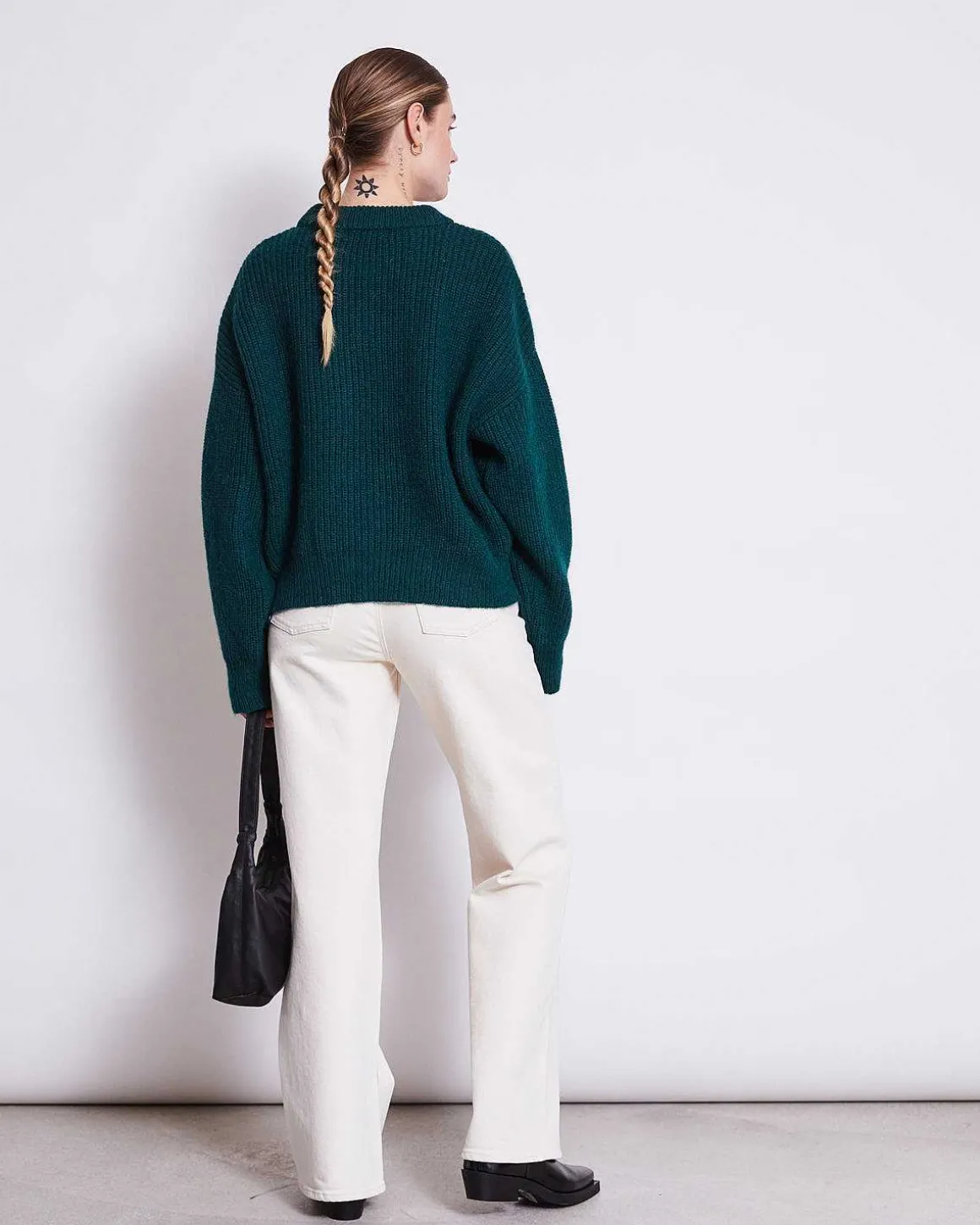 Wooly Jumper Ani Bottle Green