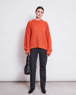 Wooly Jumper Ani Bright Orange