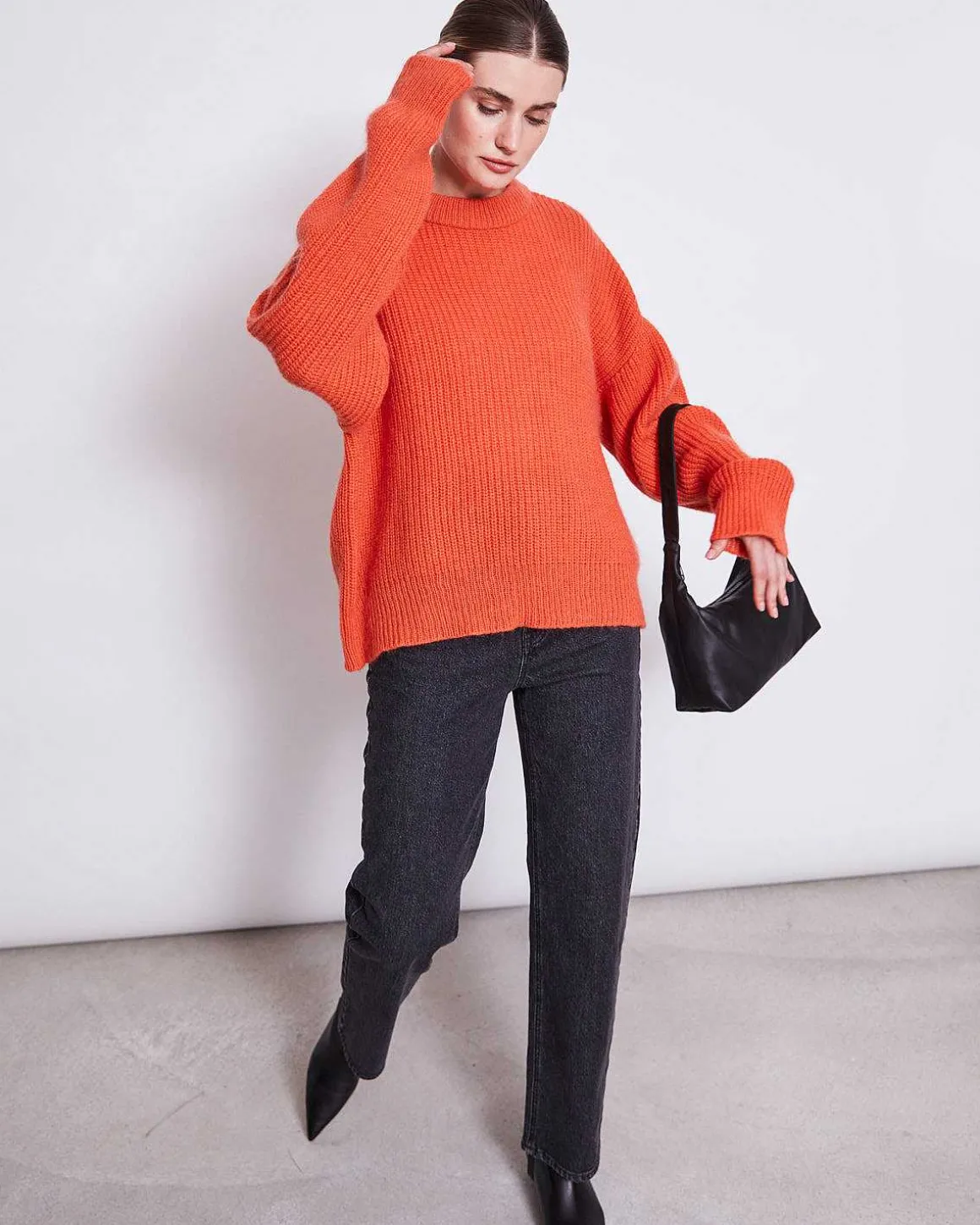 Wooly Jumper Ani Bright Orange