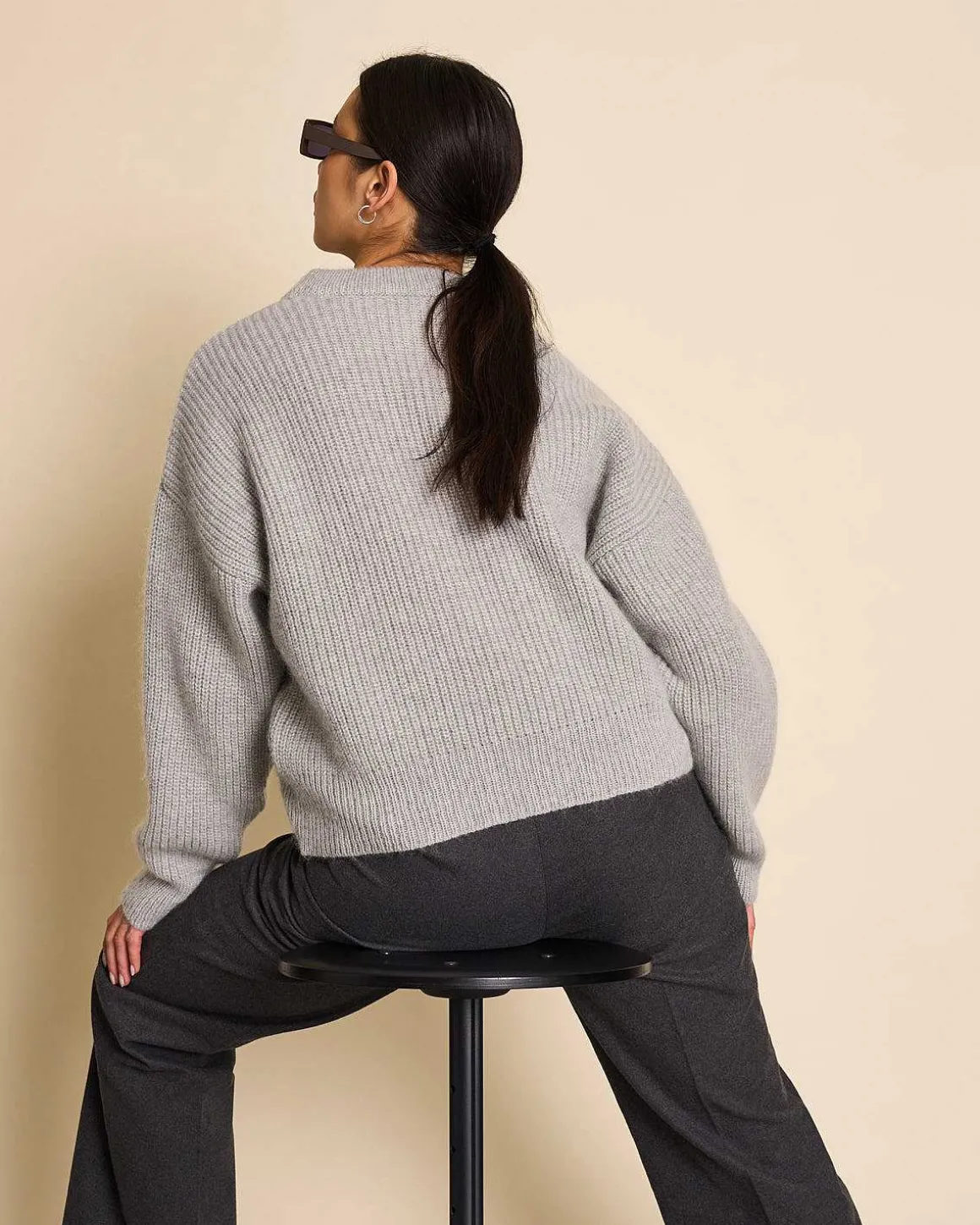 Wooly Jumper Ani Light Grey