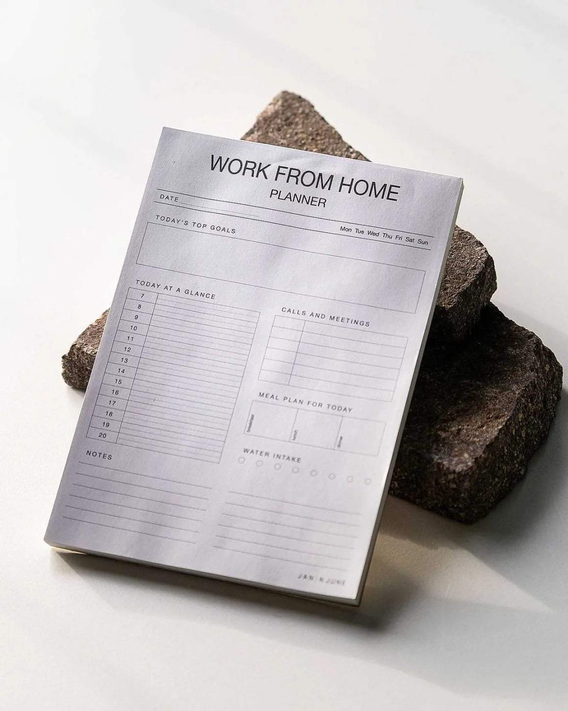 Work From Home Planer