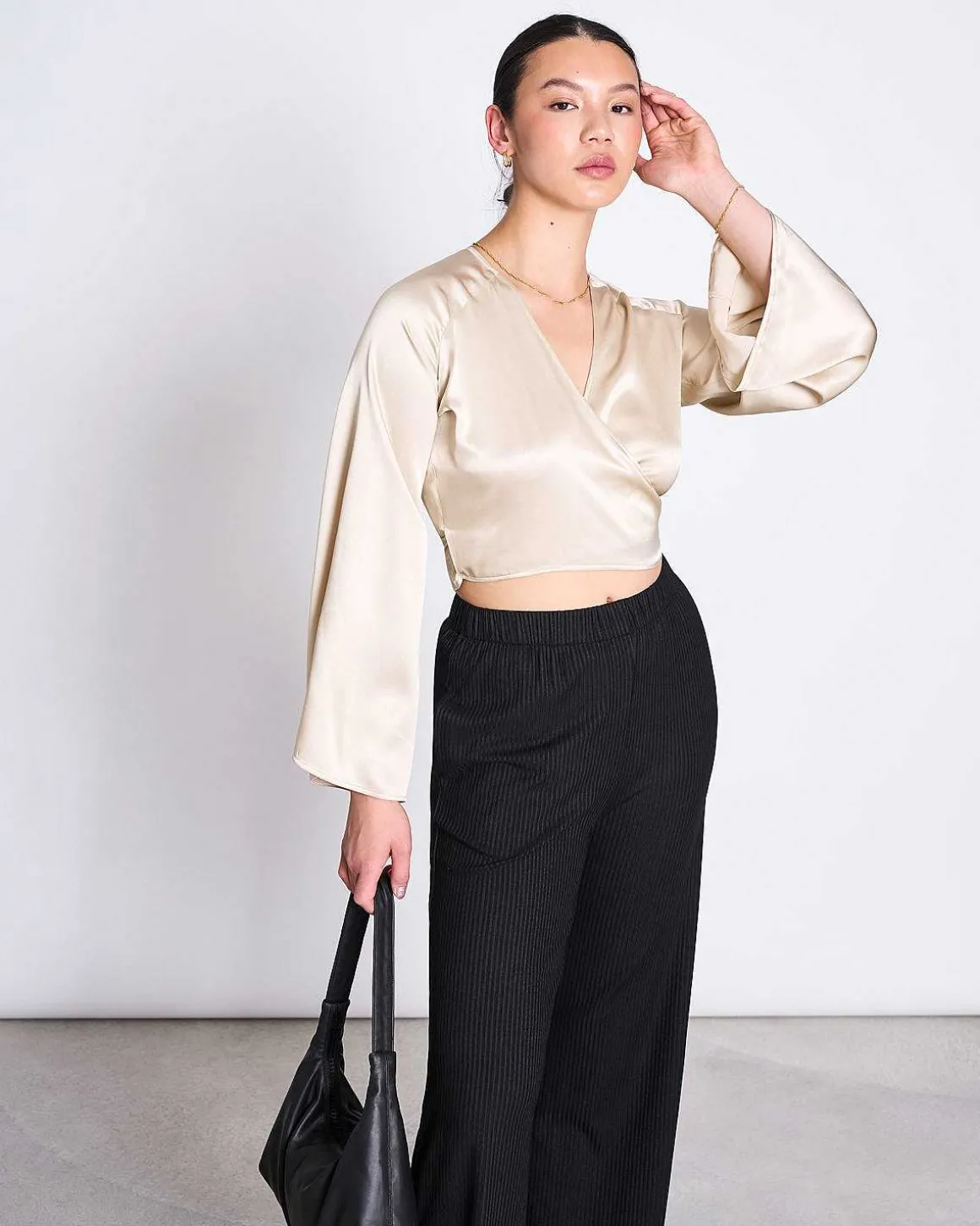 Wrap Blouse Carrine Ivory