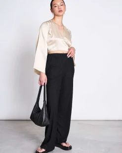 Wrap Blouse Carrine Ivory