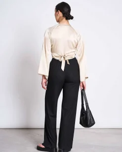 Wrap Blouse Carrine Ivory