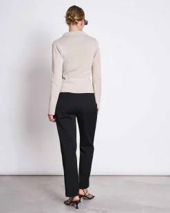 Zip Cardigan Tyrie Ivory Gots